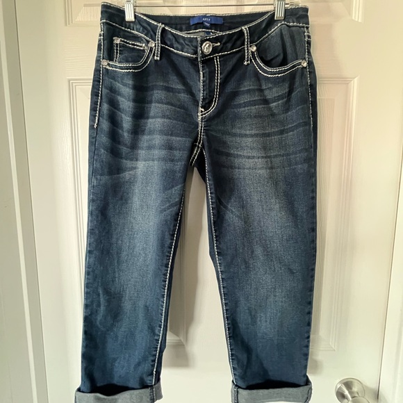Apt. 9 Denim - APT 9 Embellished Capris Size 10